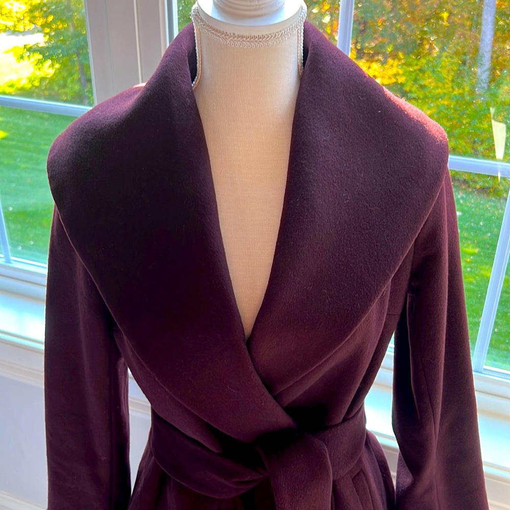 Trina Turk Size 2 Wrap Coat in like new condition. Worn twice.